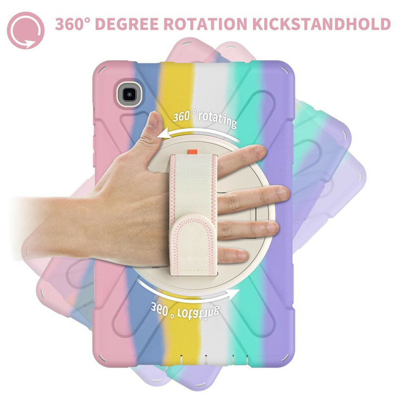 Coque Samsung Galaxy Tab A7 Lite Multi-Fonctions Bandoulière Color Coque Samsung Galaxy Tab A7 Lite Multi-Fonctions Bandoulière Color