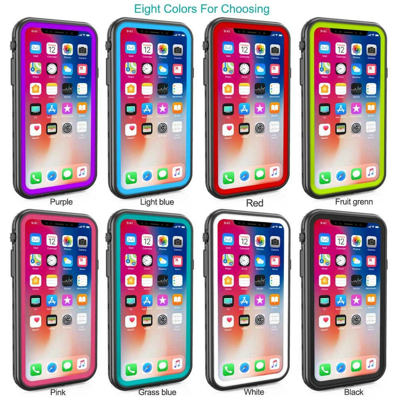 Coque iPhone XR Waterproof avec Support REDPEPPER Coque iPhone XR Waterproof avec Support REDPEPPER