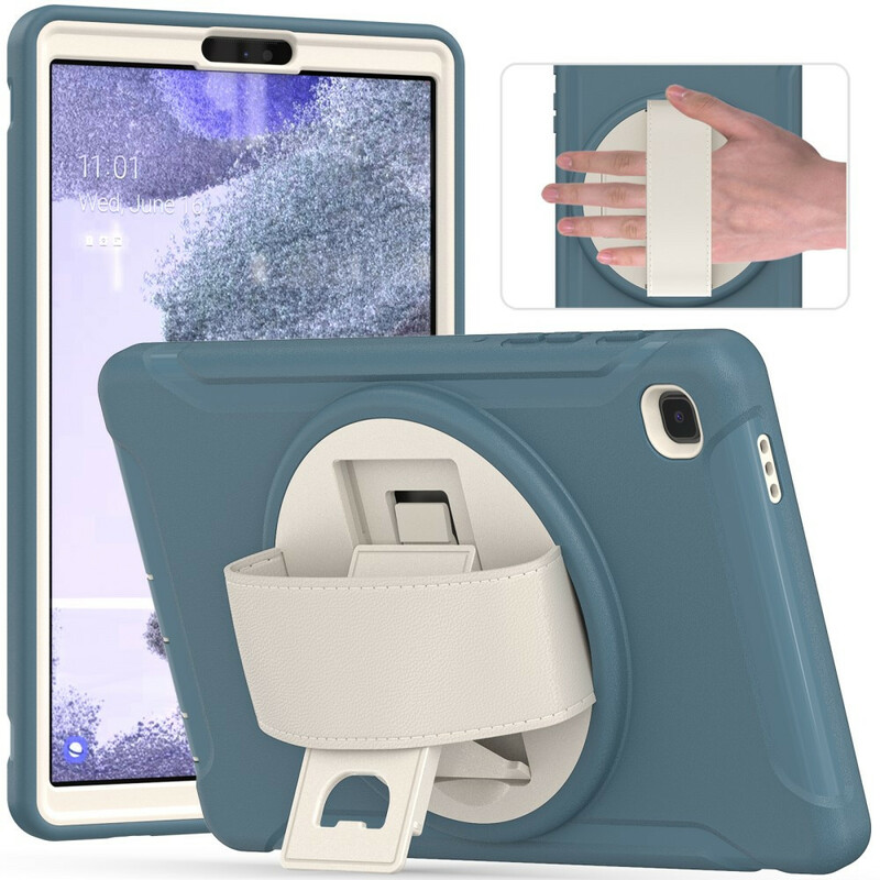 Coque Samsung Galaxy Tab A7 Lite Triple Protection avec Sangle et Support Coque Samsung Galaxy Tab A7 Lite Triple Protection avec Sangle et Support