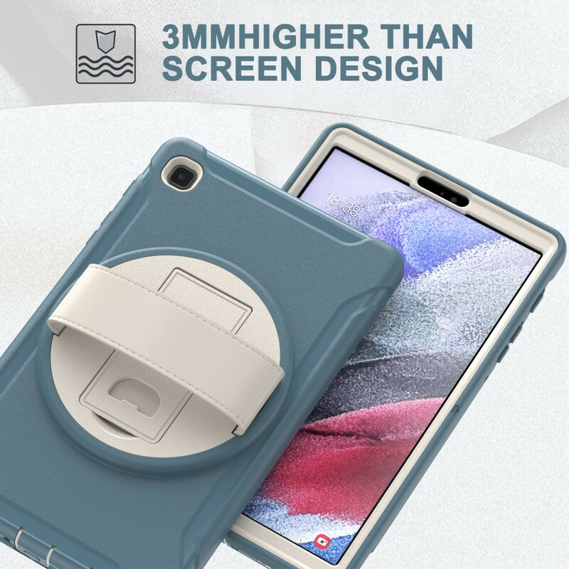 Coque Samsung Galaxy Tab A7 Lite Triple Protection avec Sangle et Support Coque Samsung Galaxy Tab A7 Lite Triple Protection avec Sangle et Support