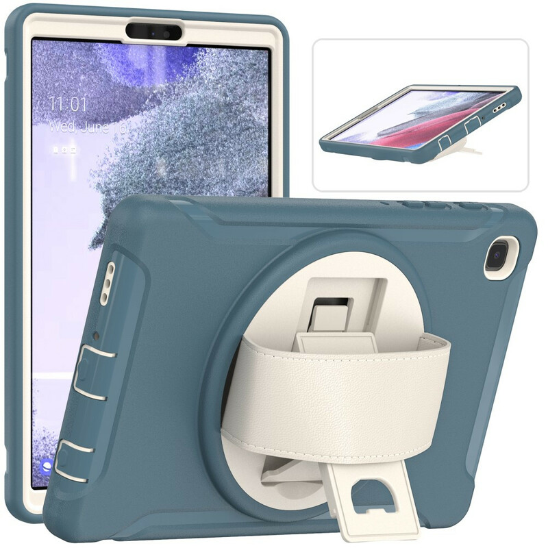 Coque Samsung Galaxy Tab A7 Lite Triple Protection avec Sangle et Support Coque Samsung Galaxy Tab A7 Lite Triple Protection avec Sangle et Support