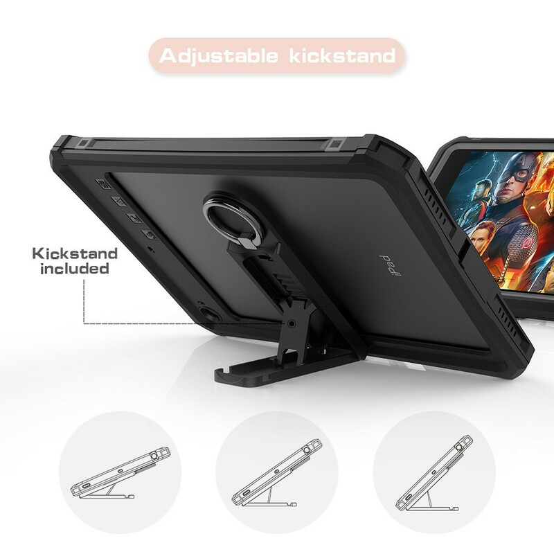 Coque iPad Mini 4 / 3 / 2 / 1 Waterproof Avec Support et lanière Coque iPad Mini 4 / 3 / 2 / 1 Waterproof Avec Support et lanière