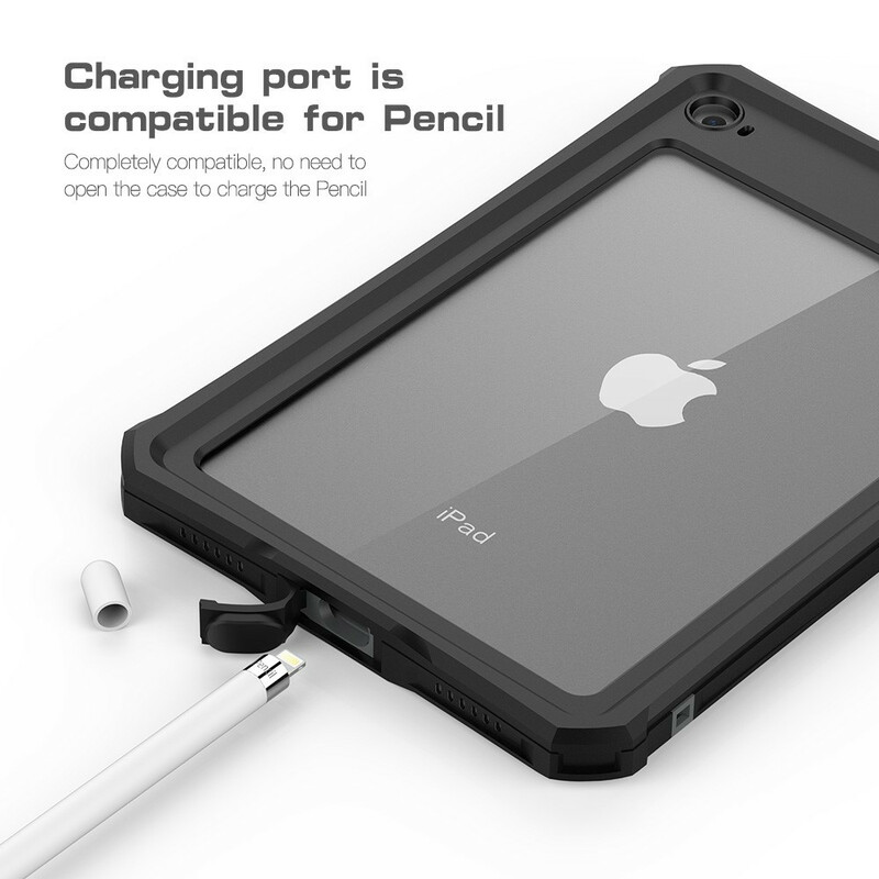 Coque iPad Mini 4 / 3 / 2 / 1 Waterproof Avec Support et lanière Coque iPad Mini 4 / 3 / 2 / 1 Waterproof Avec Support et lanière