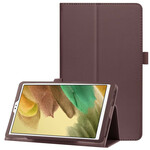 Étui Samsung Galaxy Tab A7 Lite 2 Volets Simili Cuir Litchi Étui Samsung Galaxy Tab A7 Lite 2 Volets Simili Cuir Litchi