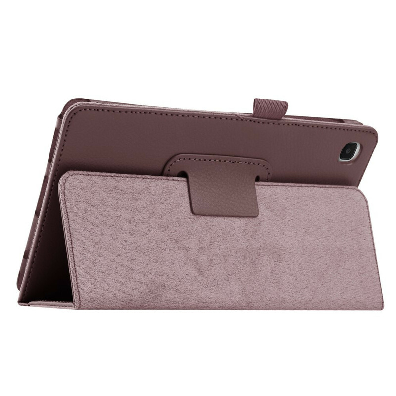 Étui Samsung Galaxy Tab A7 Lite 2 Volets Simili Cuir Litchi Étui Samsung Galaxy Tab A7 Lite 2 Volets Simili Cuir Litchi