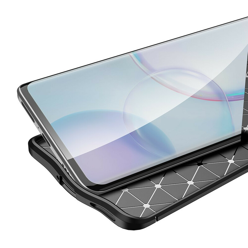 Coque Honor 50 Effet Cuir Litchi Double Line Coque Honor 50 Effet Cuir Litchi Double Line