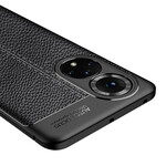 Coque Honor 50 Effet Cuir Litchi Double Line Coque Honor 50 Effet Cuir Litchi Double Line