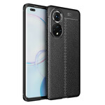 Coque Honor 50 Pro Effet Cuir Litchi Double Line Coque Honor 50 Pro Effet Cuir Litchi Double Line