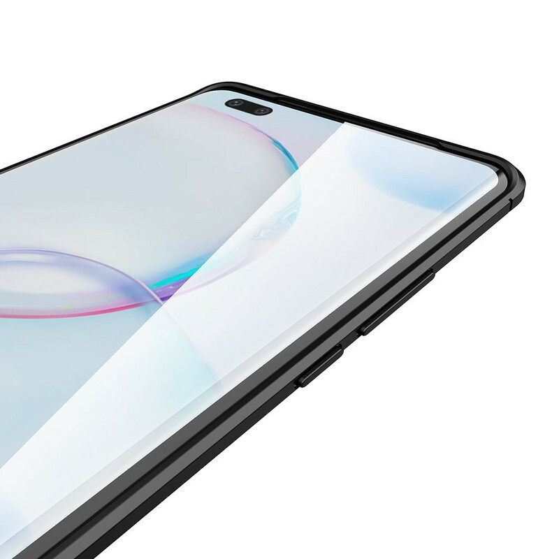 Coque Honor 50 Pro Effet Cuir Litchi Double Line Coque Honor 50 Pro Effet Cuir Litchi Double Line