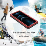 Coque iPhone 12 Pro Max Waterproof Super Résistante Métal