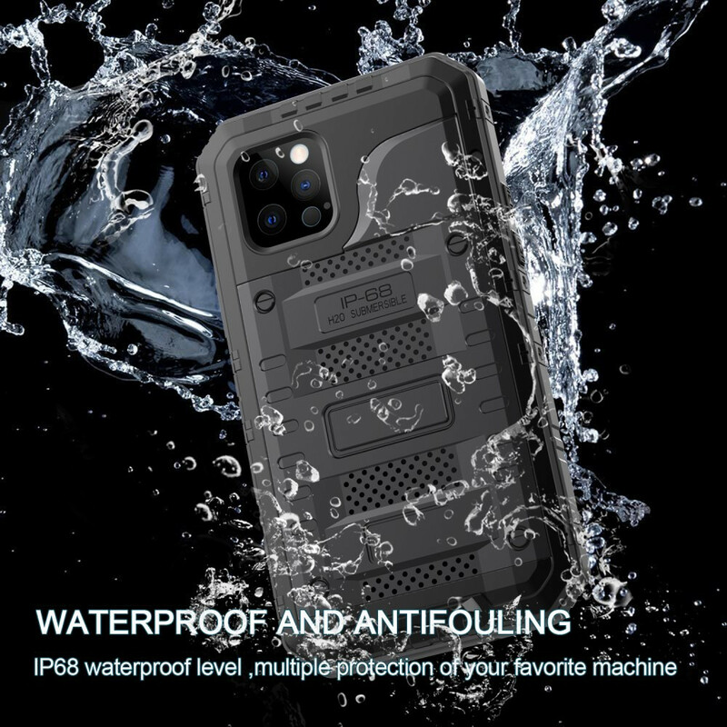 Coque iPhone 12 Pro Max Waterproof Super Résistante Métal Coque iPhone 12 Pro Max Waterproof Super Résistante Métal