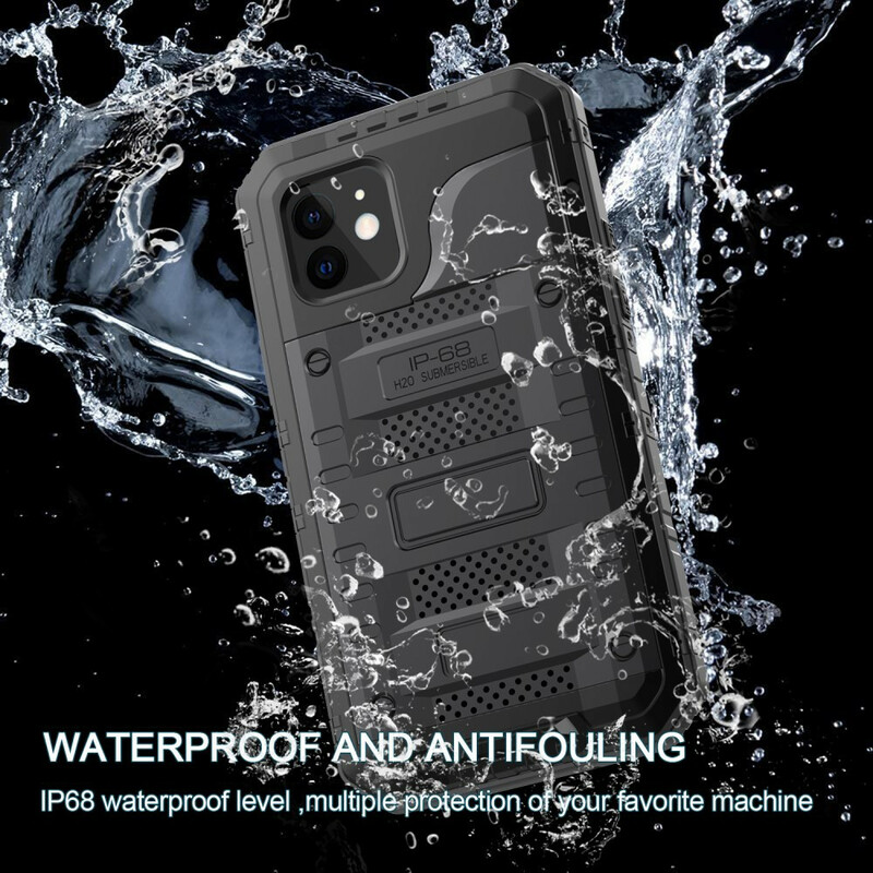Coque iPhone 12 Pro Waterproof Super Résistante Métal