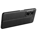 Coque Honor 50 Pro Effet Cuir Litchi Double Line Coque Honor 50 Pro Effet Cuir Litchi Double Line