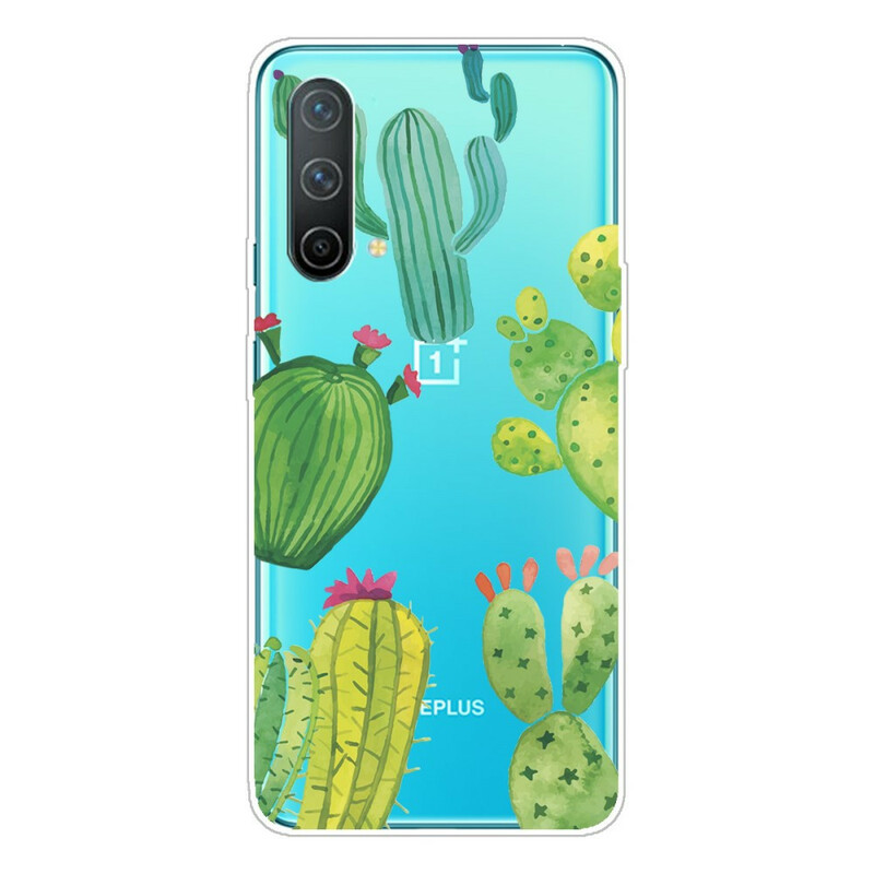 Coque OnePlus Nord CE 5G Cactus Aquarelle
