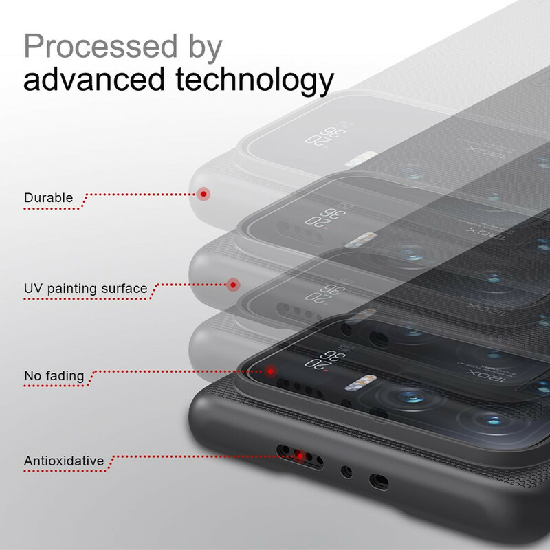 Coque Xiaomi Mi 11 Ultra Rigide Givrée Nillkin Coque Xiaomi Mi 11 Ultra Rigide Givrée Nillkin
