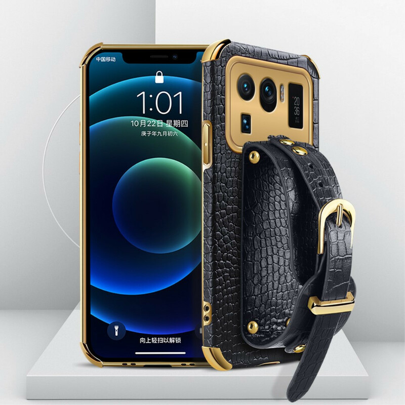 Coque Xiaomi Mi 11 Ultra Croco Bracelet Coque Xiaomi Mi 11 Ultra Croco Bracelet