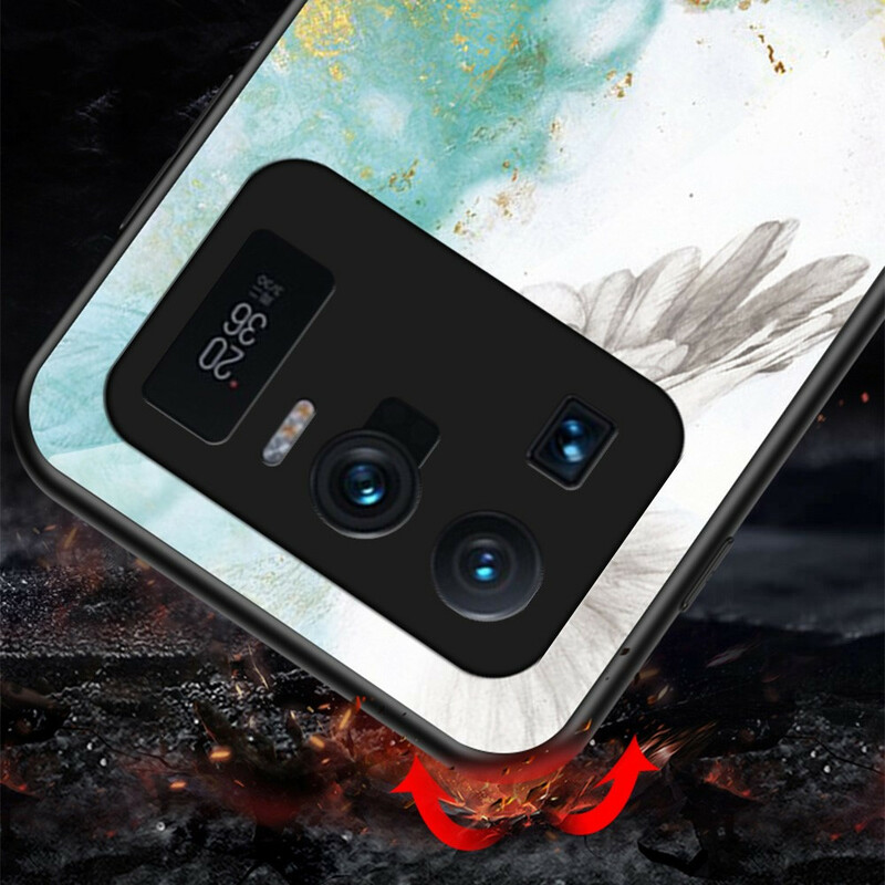 Coque Xiaomi Mi 11 Ultra Verre Trempé Marble Colors Coque Xiaomi Mi 11 Ultra Verre Trempé Marble Colors