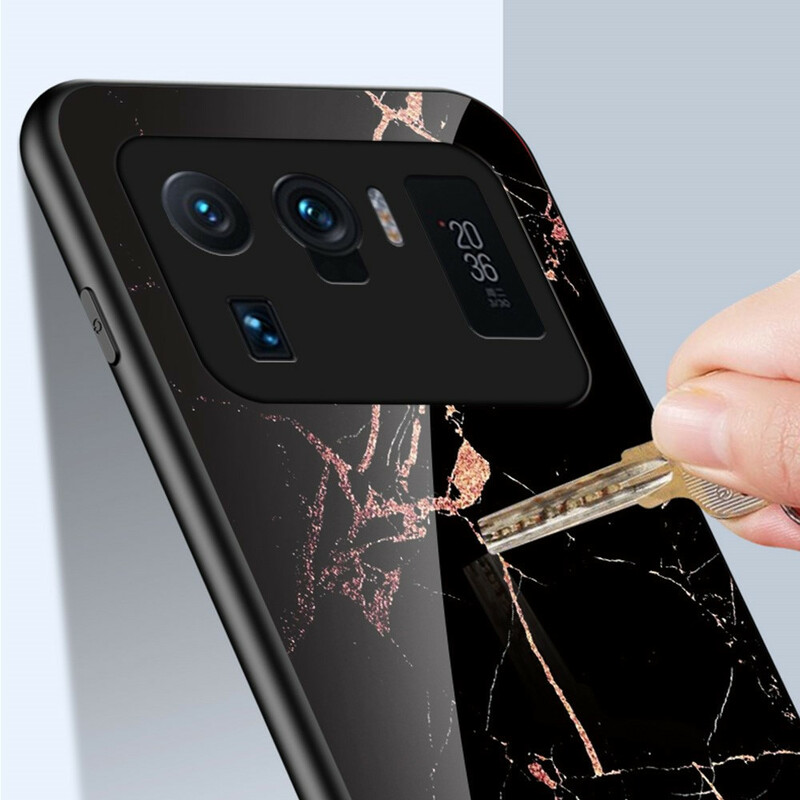 Coque Xiaomi Mi 11 Ultra Verre Trempé Marble Colors Coque Xiaomi Mi 11 Ultra Verre Trempé Marble Colors