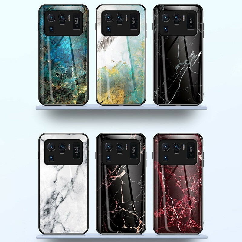 Coque Xiaomi Mi 11 Ultra Verre Trempé Marble Colors Coque Xiaomi Mi 11 Ultra Verre Trempé Marble Colors