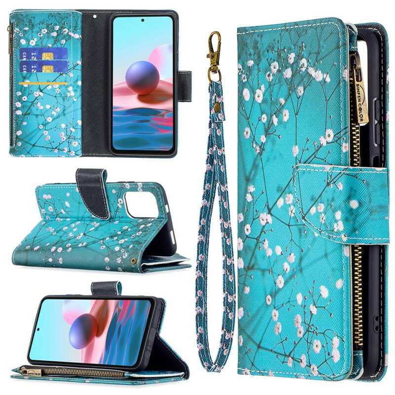 Housse Xiaomi Redmi note 10 / Note 10S Poche Zippée Arbre Housse Xiaomi Redmi note 10 / Note 10S Poche Zippée Arbre