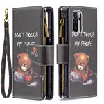 Housse Xiaomi Redmi Note 10 / Note 10s Poche Zippée Ours