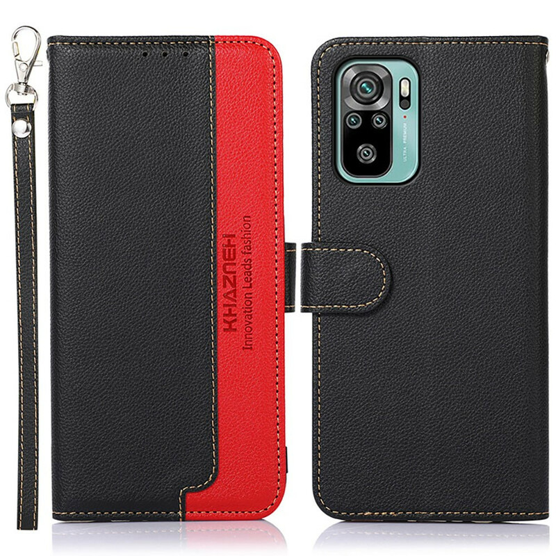 Housse Xiaomi Redmi Note 10 / Note 10s Style Litchi RFID KHAZNEH Housse Xiaomi Redmi Note 10 / Note 10s Style Litchi RFID KHAZNEH