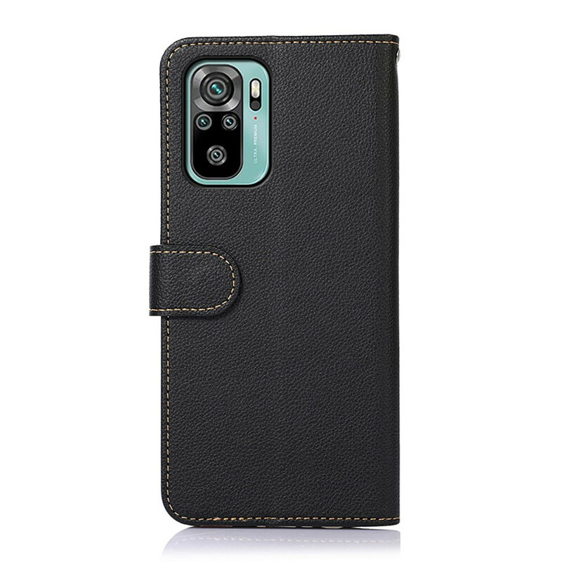 Housse Xiaomi Redmi Note 10 / Note 10s Style Litchi RFID KHAZNEH Housse Xiaomi Redmi Note 10 / Note 10s Style Litchi RFID KHAZNEH