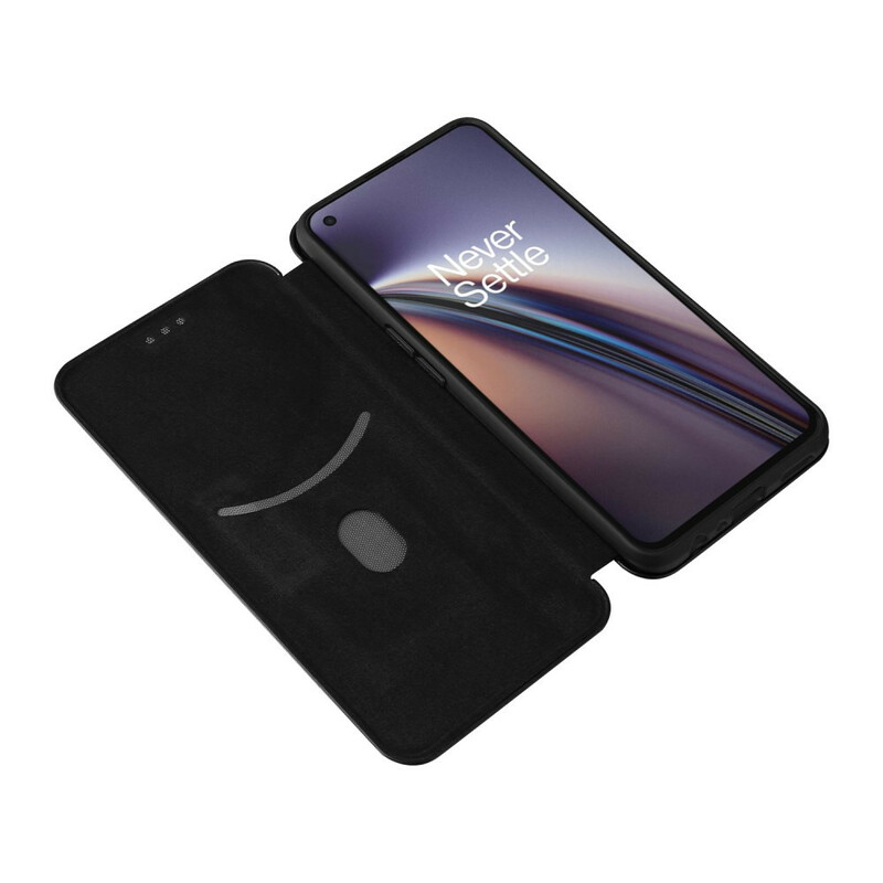 Flip Cover OnePlus Nord CE 5G Silicone Carbone Coloré Flip Cover OnePlus Nord CE 5G Silicone Carbone Coloré