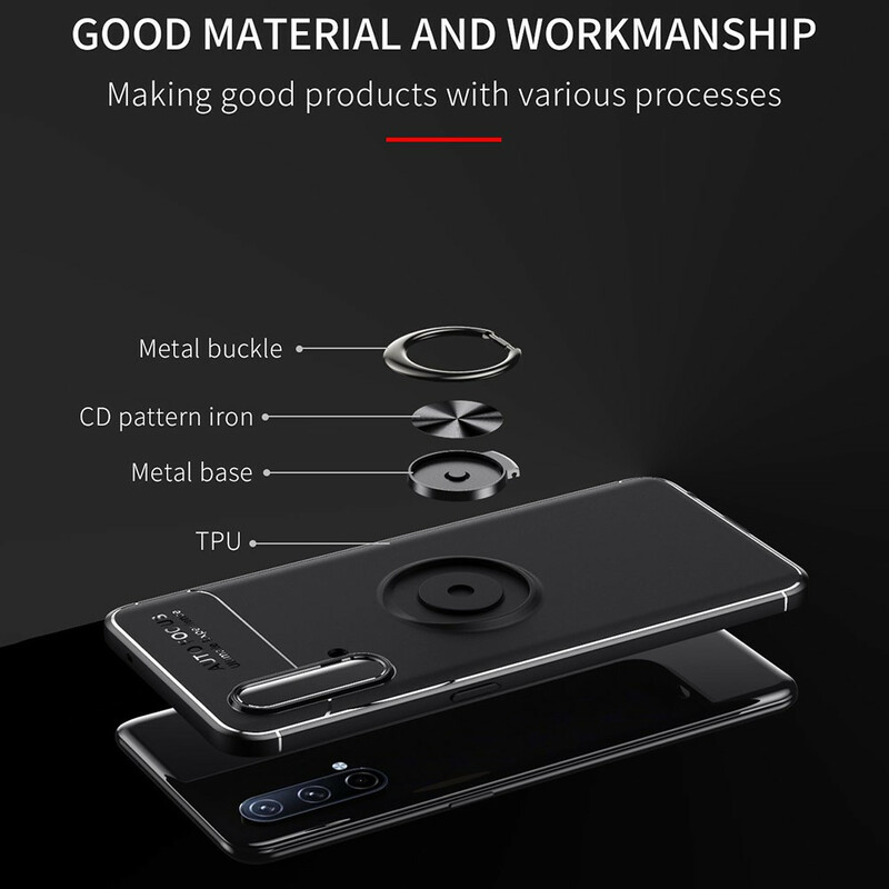 Coque OnePlus Nord CE 5G Anneau Rotatif