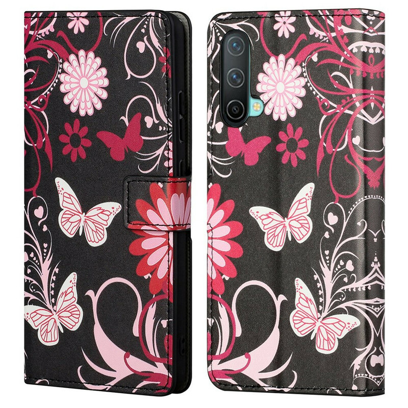 Housse OnePlus Nord CE 5G Butterflies Housse OnePlus Nord CE 5G Butterflies