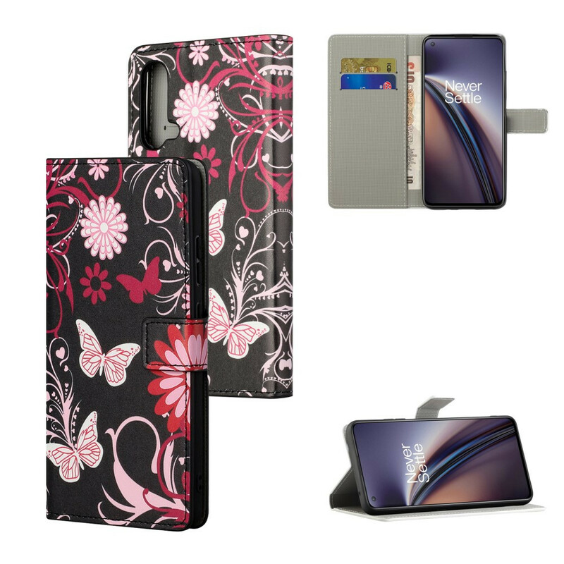 Housse OnePlus Nord CE 5G Butterflies Housse OnePlus Nord CE 5G Butterflies