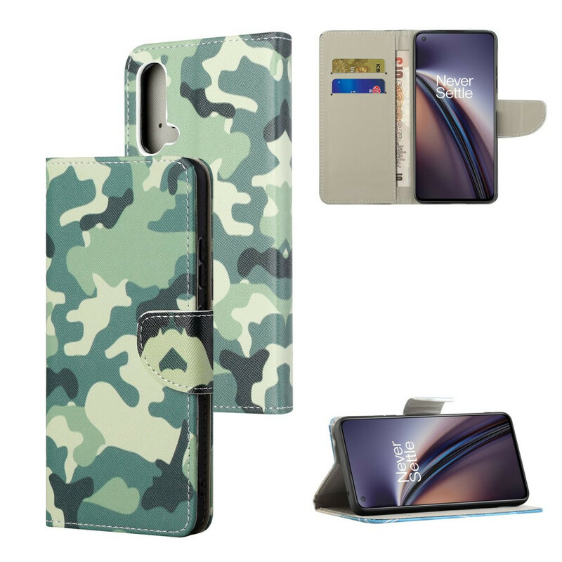 Housse OnePlus Nord CE 5G Camouflage Militaire Housse OnePlus Nord CE 5G Camouflage Militaire