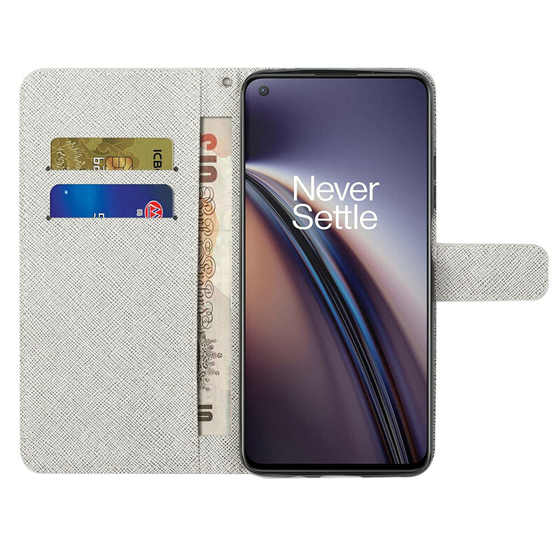 Housse OnePlus Nord CE 5G Libellules à Lanière Housse OnePlus Nord CE 5G Libellules à Lanière