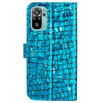 Housse Xiaomi Redmi Note 10 / Note 10s Croco Diamants Housse Xiaomi Redmi Note 10 / Note 10s Croco Diamants