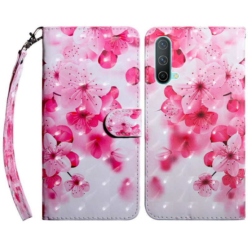 Housse OnePlus Nord CE 5G Fleurs Roses