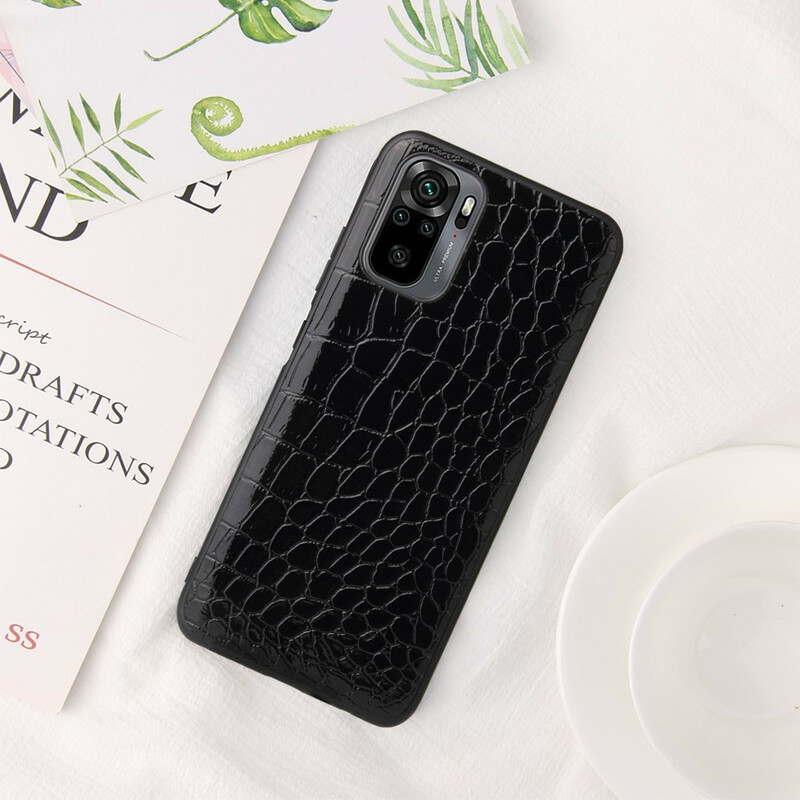 Coque Xiaomi Redmi Note 10 / Note 10s Effet Peau de Crocodile
