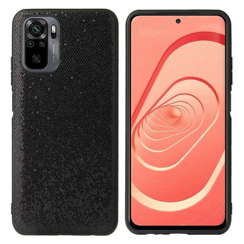 Coque Xiaomi Redmi Note 10 / Note 10s Paillettes Noires Coque Xiaomi Redmi Note 10 / Note 10s Paillettes Noires