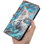 Housse OnePlus Nord CE 5G Tigre dans l'Eau