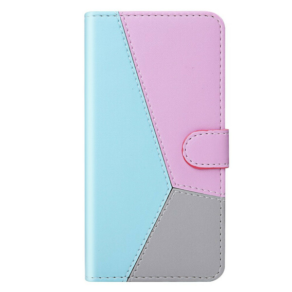 Housse Xiaomi Redmi Note 10 / Note 10s Effet Cuir Tricolore