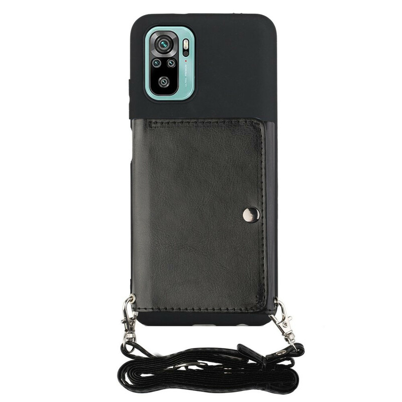 Coque Xiaomi Redmi Note 10 / Note 10s à Bandoulière Porte-cartes Coque Xiaomi Redmi Note 10 / Note 10s à Bandoulière Porte-cartes