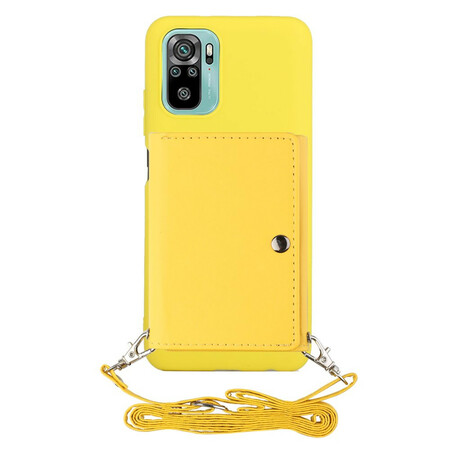 Coque Xiaomi Redmi Note 10 / Note 10s à Bandoulière Porte-cartes