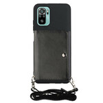 Coque Xiaomi Redmi Note 10 / Note 10s à Bandoulière Porte-cartes Coque Xiaomi Redmi Note 10 / Note 10s à Bandoulière Porte-cartes