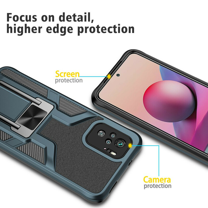 Coque Xiaomi Redmi Note 10 / Note 10s Détachable avec Anneau-Support Coque Xiaomi Redmi Note 10 / Note 10s Détachable avec Anneau-Support