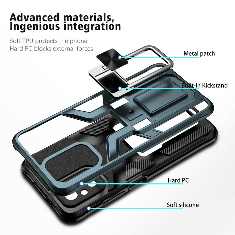 Coque Xiaomi Redmi Note 10 / Note 10s Détachable avec Anneau-Support Coque Xiaomi Redmi Note 10 / Note 10s Détachable avec Anneau-Support