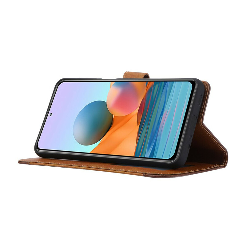 Housse Xiaomi Redmi Note 10 / Note 10s Porte-Carte Frontal et Sangle Housse Xiaomi Redmi Note 10 / Note 10s Porte-Carte Frontal et Sangle
