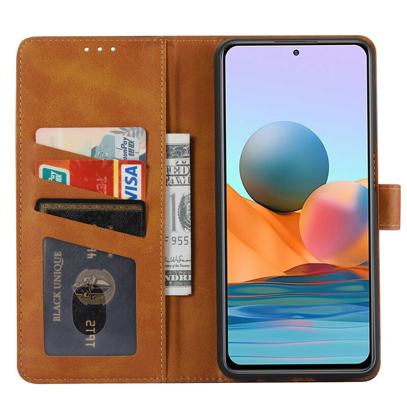 Housse Xiaomi Redmi Note 10 / Note 10s Porte-Carte Frontal et Sangle Housse Xiaomi Redmi Note 10 / Note 10s Porte-Carte Frontal et Sangle