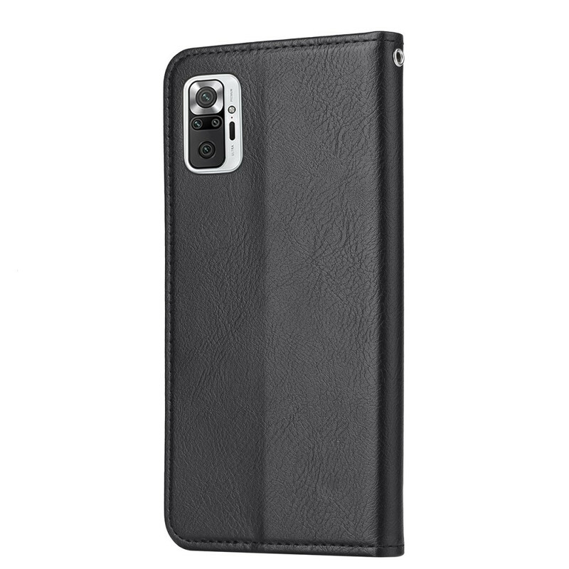 Flip Cover Xiaomi Redmi Note 10 / Note 10s Simili Cuir Porte-Cartes Flip Cover Xiaomi Redmi Note 10 / Note 10s Simili Cuir Porte-Cartes