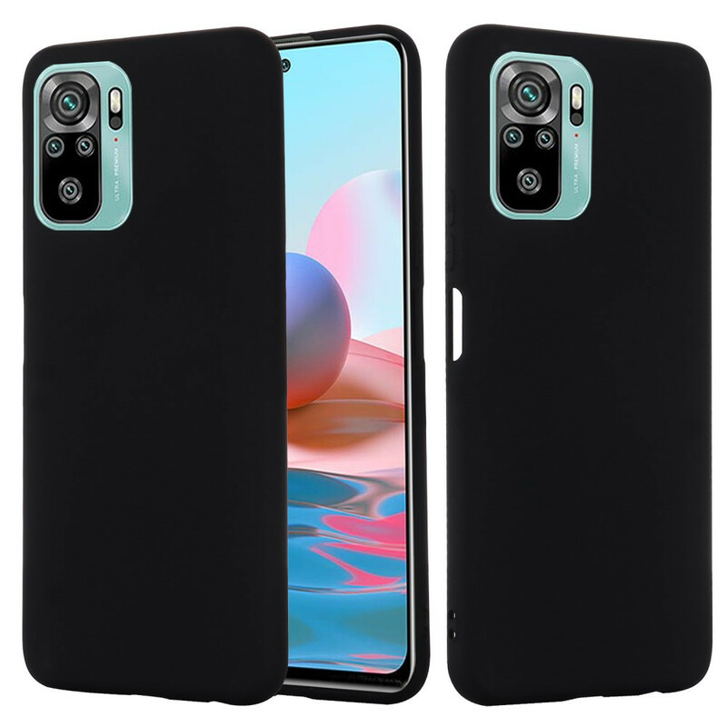 Coque Xiaomi Redmi Note 10 / Note 10s Silicone Liquide Avec Lanière