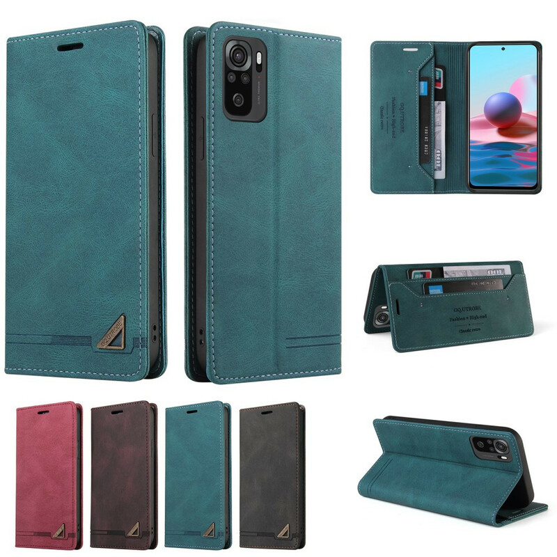 Flip Cover Xiaomi Redmi Note 10 / Note 10s Simili Cuir GQ.UTROBE Flip Cover Xiaomi Redmi Note 10 / Note 10s Simili Cuir GQ.UTROBE