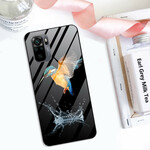 Coque Xiaomi Redmi Note 10 / Note 10s Verre Trempé Oiseau Couronne